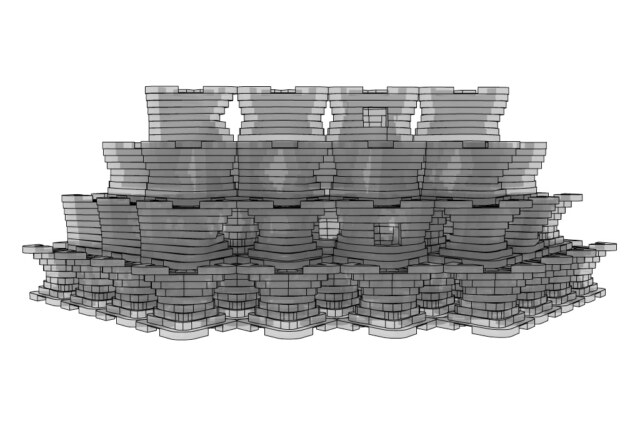 Sculpted Modular Living Shoreline System
