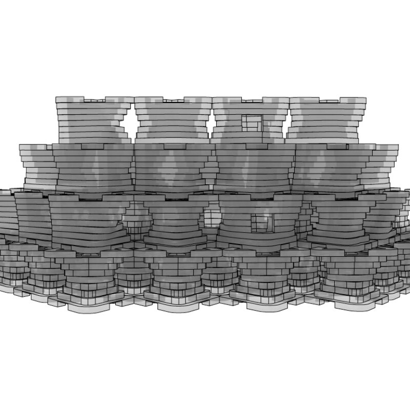 Sculpted Modular Living Shoreline System